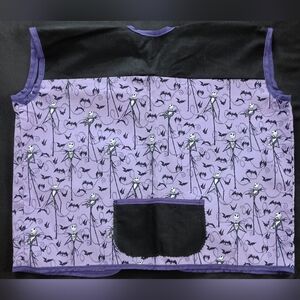 Purple and Black Kids Apron